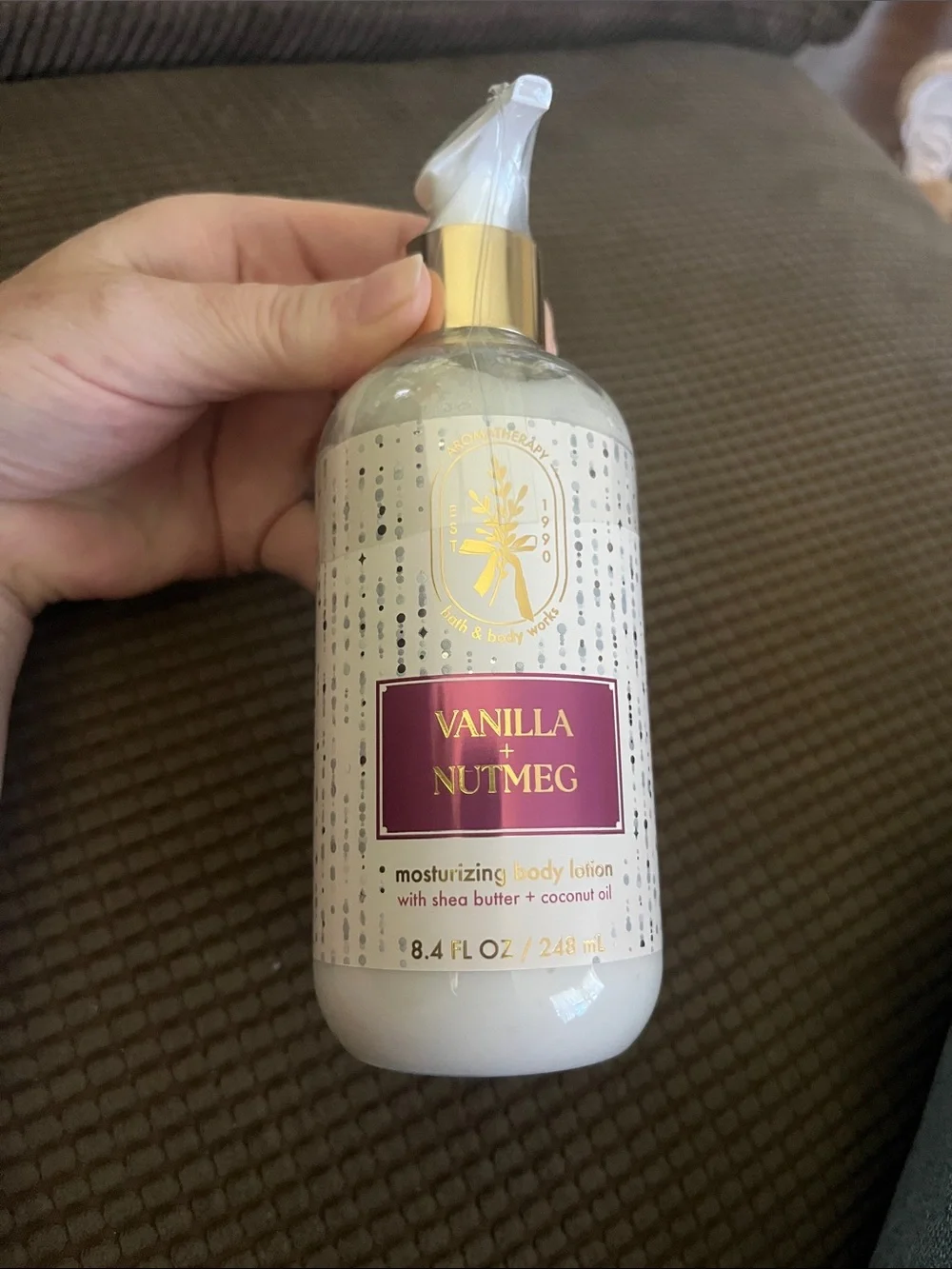Bath and Body Works Vanilla + Nutmeg Lotion